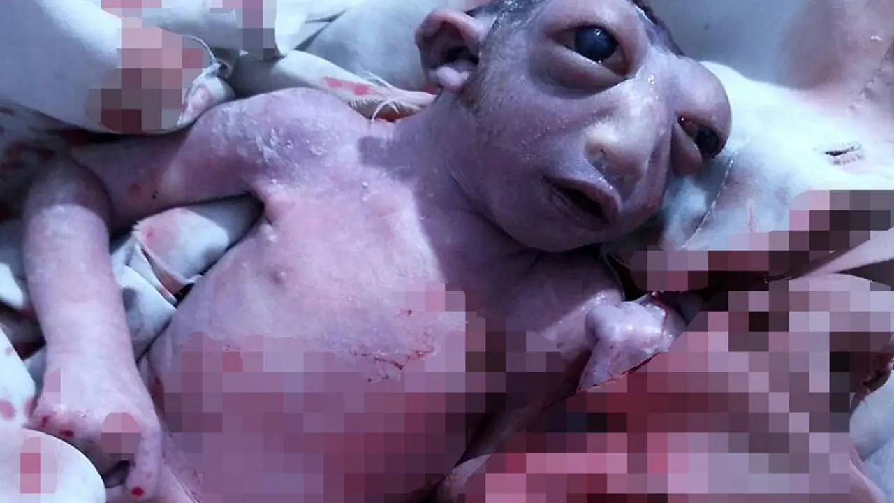Lahir dengan Setengah Kepala, Bayi Mungil Ini Berjuang Hidup