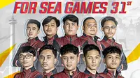 Anggota tim PUBG Mobile Indonesia di SEA Games 2021