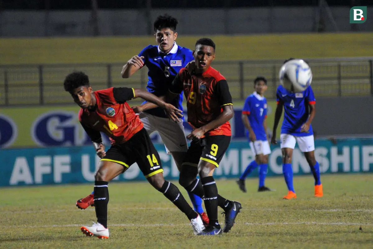 Timnas Timor Leste U-19 vs Timnas Malaysia U-19