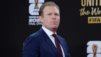 Andrew Giuliani berpose di karpet merah sebelum Pengundian Resmi Piala Dunia 2026 di John F. Kennedy Center for the Performing Arts pada 5 Desember 2025 di Washington, DC. (Kevin Dietsch/Getty Images via AFP)