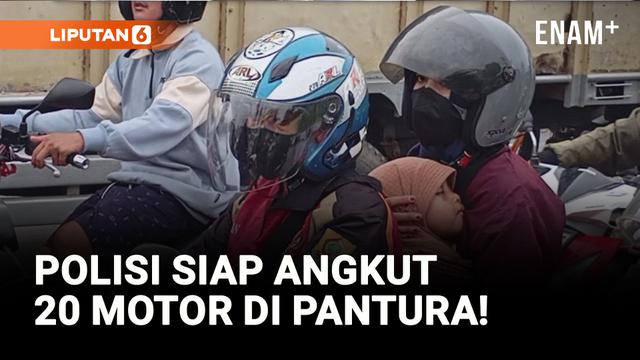 Jalur Pantura Mulai Padat, Pemudik Motor Keluhkan Jalan Rusak
