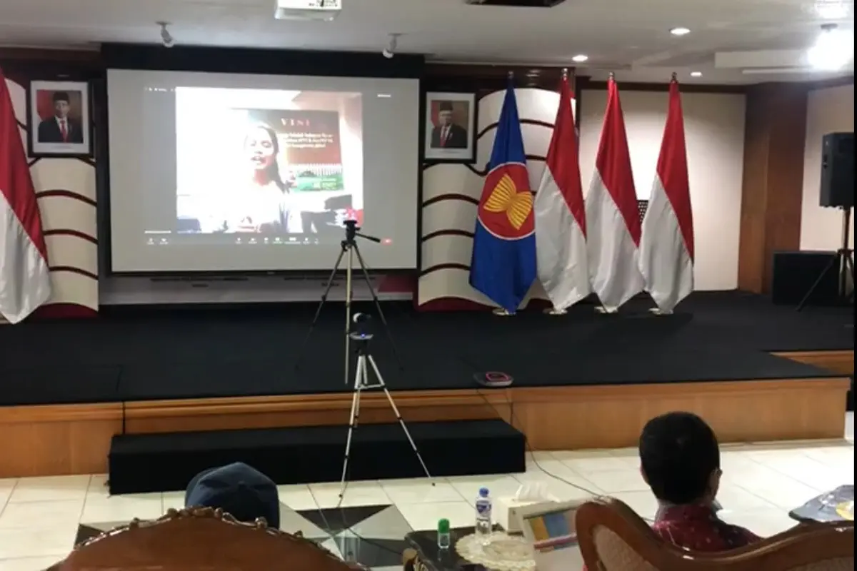 Lomba karaoke secara virtual yang diadakan oleh KBRI Manila menjelang Hari Kemerdekaan Indonesia yang ke-75.