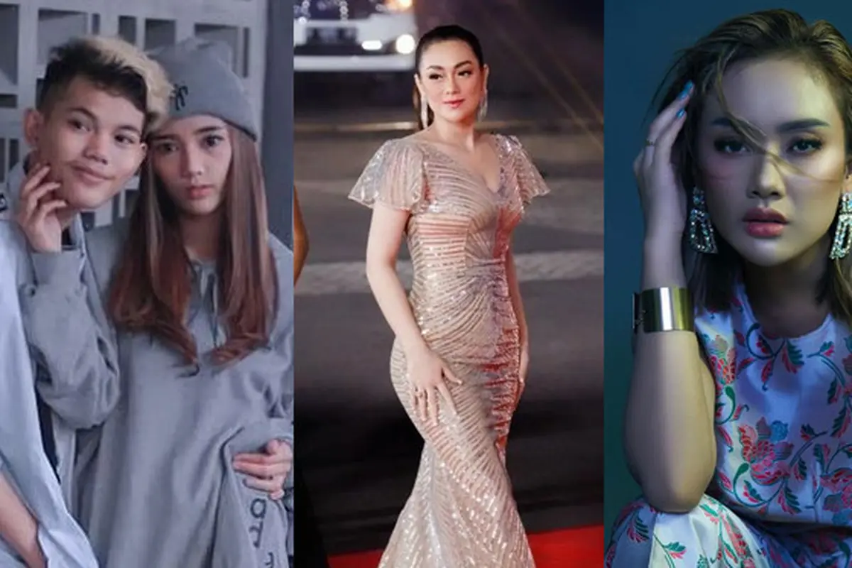 [Fimela] Tegar Septian, Celine Evangelista dan Cita Citata