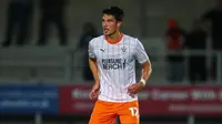 Elkan Baggott menjalani debut bersama Blackpool dalam ajang Carabao Cup, Rabu (14/8/2024) dini hari WIB. (Instagram Elkan Baggott)