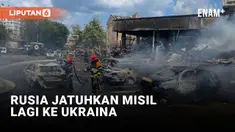 Ukraina Lagi-lagi Diserang Rusia Pakai Misil