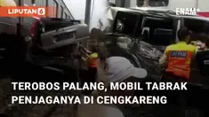 Beredar video viral terkait kecelakaan yang libatkan kereta api dan mobil. Kecelakaan tersebut terjadi di sekitar Jembatan Gantung Cengkareng, Rabu (29/11/2023)