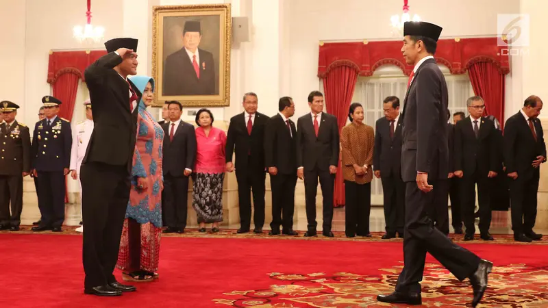 Jokowi lantik Kepala BNN  Irjen Heru Winarko