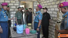 Citizen6, Tluwe: TMMD kali ini difokuskan di Desa Wonosari dan desa Tluwe kecamatan Soko Kabupaten Tuban. TMMD ke - 89 ini, akan diselesaikan selama 21 hari. (Pengirim: Penkobangdikal)