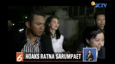 Datang terpisah, saudara perempuan Atiqah, Fathom Saulina juga masuk ke ruang pemeriksaan.