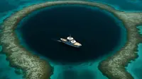 Penemuan di Dasar 'Great Blue Hole' Bikin Penyelam Merinding, Tetap Jadi Misteri