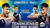 Link Live Streaming ONE Friday Fights 129: Tengkueg vs Tun Min Aung Eksklusif di Vidio