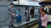 TNI AL Tangkap Kapal Nelayan yang Angkut TKI Ilegal ke Malaysia