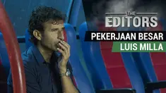 Berita video The Editors yang akan membahas tentang pekerjaan berat yang akan dihadapi Luis Milla jelang SEA Games 2017.