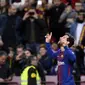 Lionel Messi pemain paling brilian dalam sejarah Barcelona (AFP/Josep Lago)