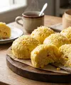 Cara membuat roti kukus jagung manis sederhana. [AI Generated]