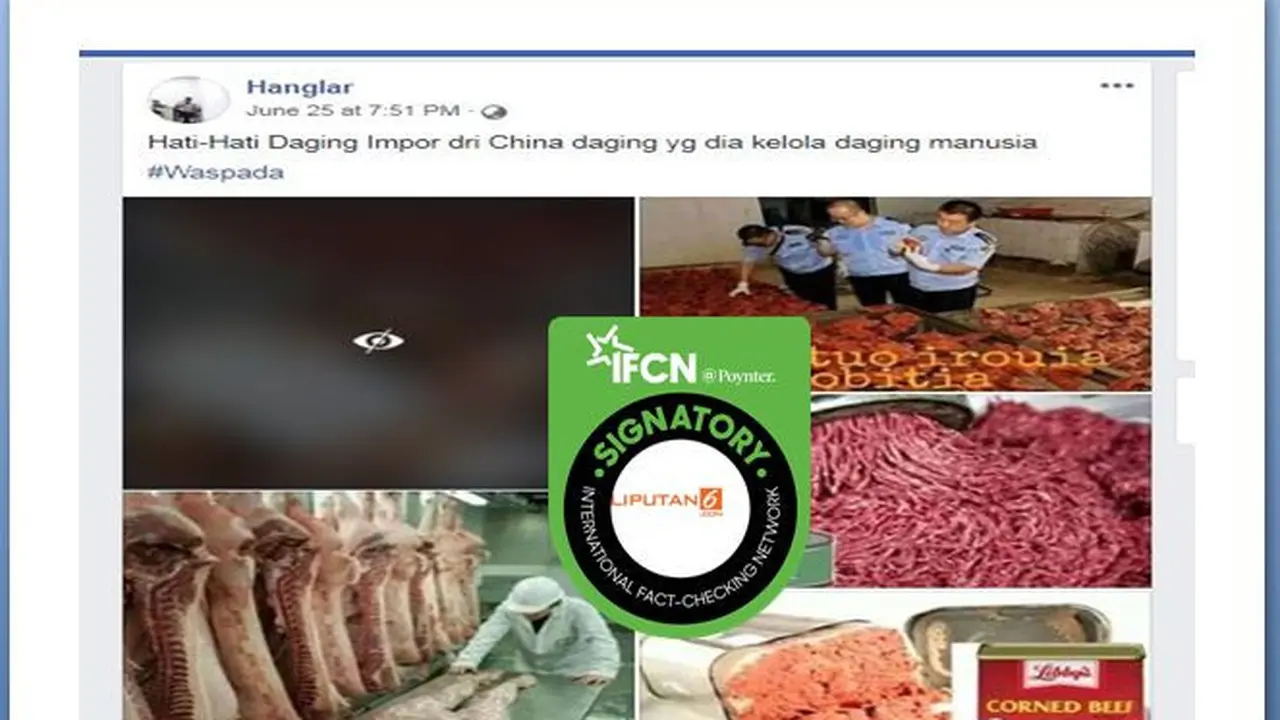 [CEK FAKTA] Benarkah Ada Daging Kornet Terbuat dari Manusia?