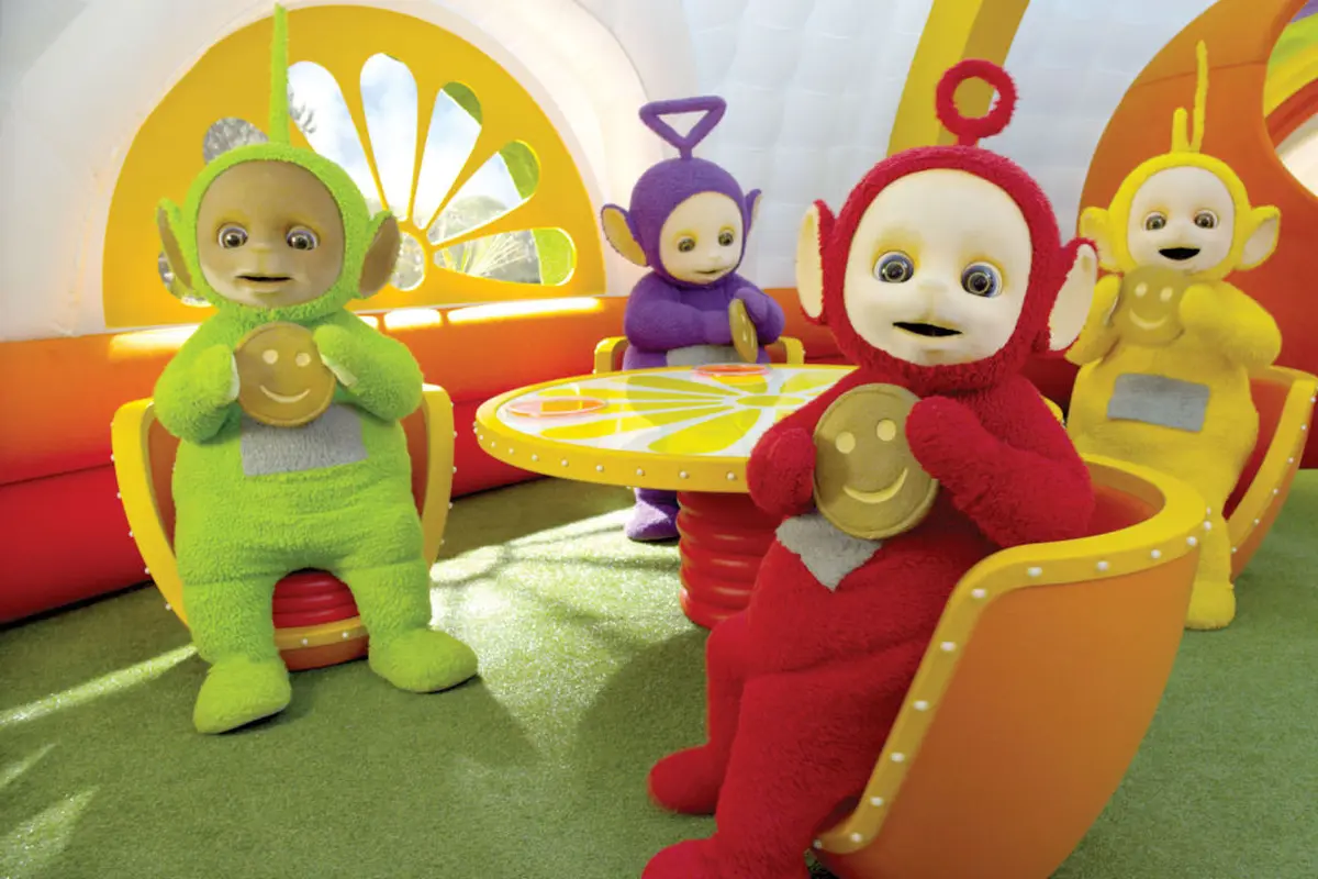 Teletubbies Goyang Sambalado Ayu Ting Ting Bikin Kamu Ngakak