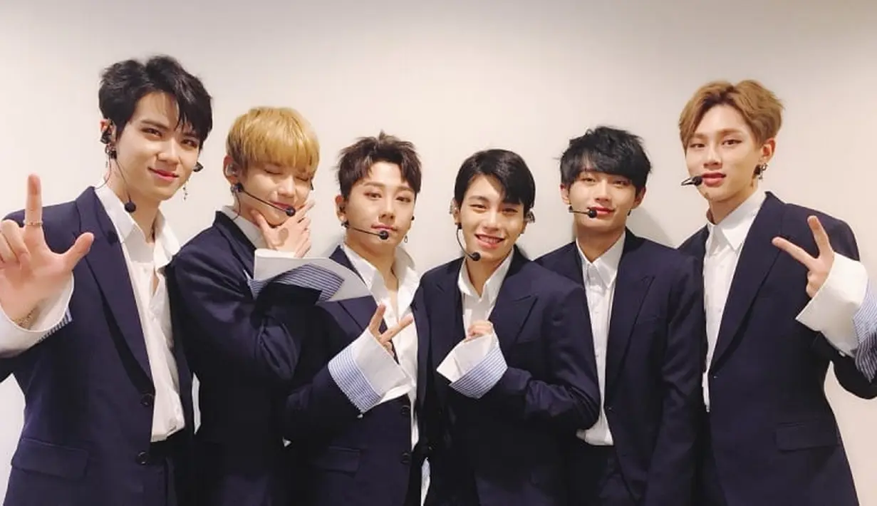 JBJ pun mengucapkan terima kasih pada para penggemarnya yang sudah mendukung mereka. "Walaupun ada banyak kesedihan, kita menerima situasi kami saat ini. Sekali lagi kami berterima kasih pada para penggemar," ujar JBJ. (Foto: Soompi.com)