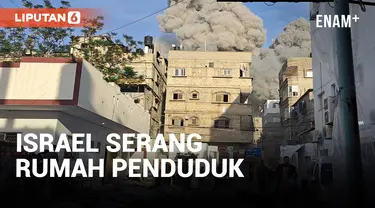 Jenazah Dibawa ke Rumah Sakit Pusat Gaza Setelah Serangan Udara Israel Menewaskan 17 Orang