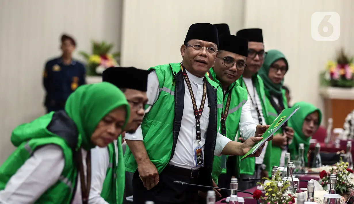 Usman menyebutkan bahwa PPP juga telah memenuhi persyaratan 30 persen perempuan dalam daftar Bacaleg yang diajukan. (Liputan6.com/Johan Tallo)