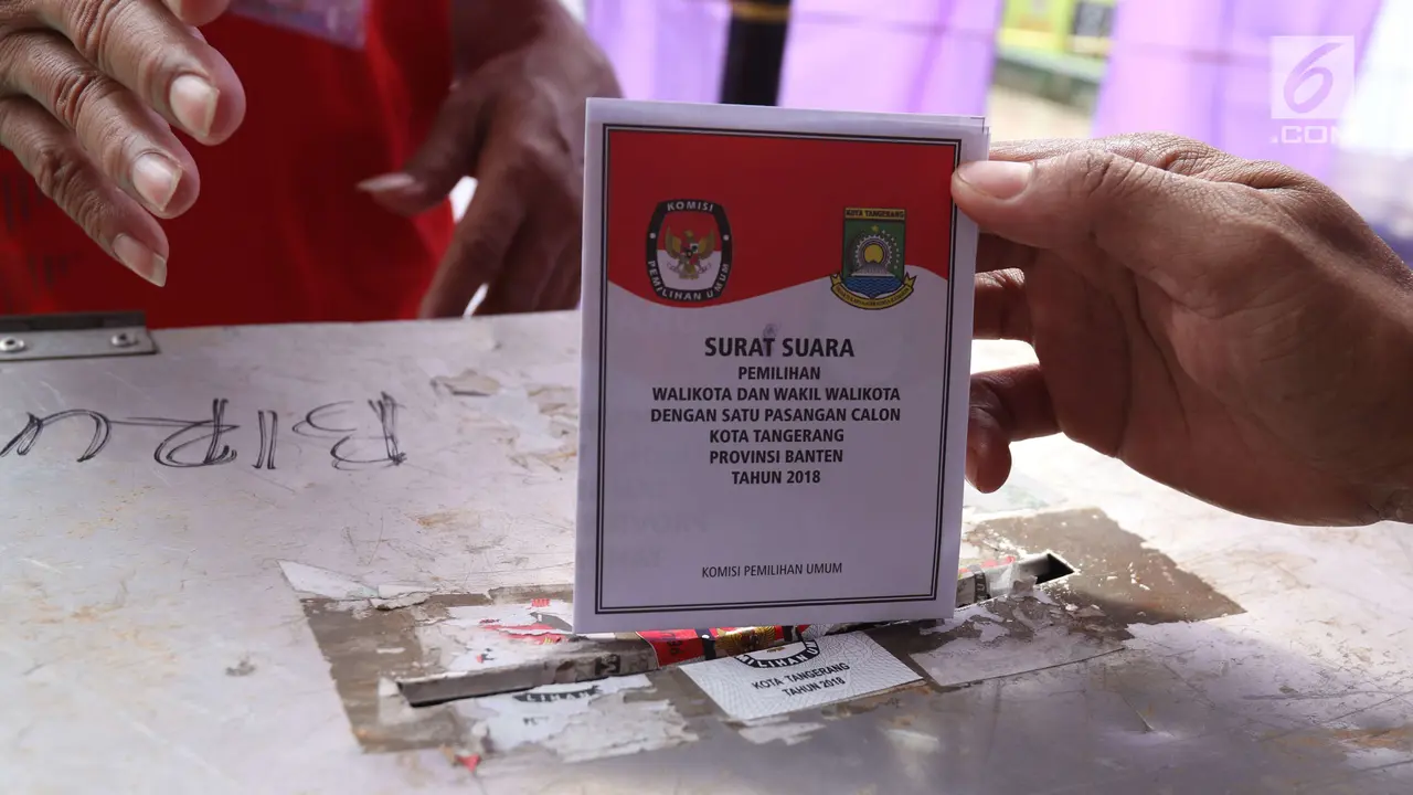 TPS Unik Bertema Piala Dunia di Kota Tangerang