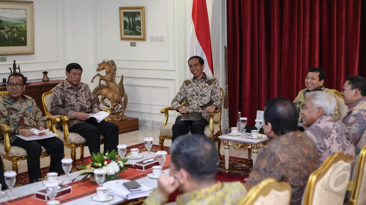 Pimpinan DPR ‘Serbu’ Kantor Presiden