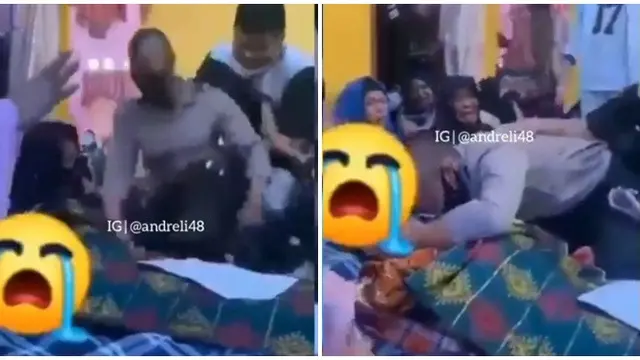 Video Bintara Peluk Jenazah Ayah Usai Seminggu Lulus Polri Ini Bikin Haru