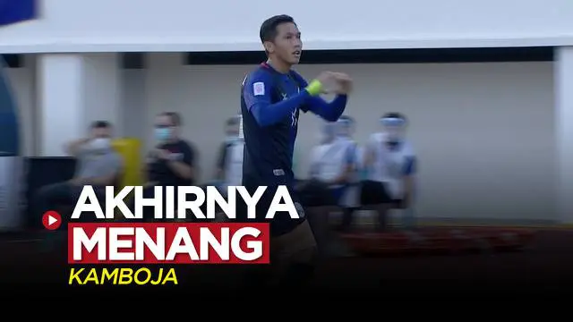 VIDEO: Lumat Laos, Kamboja Akhirnya Raih Kemenangan di Piala AFF 2020
