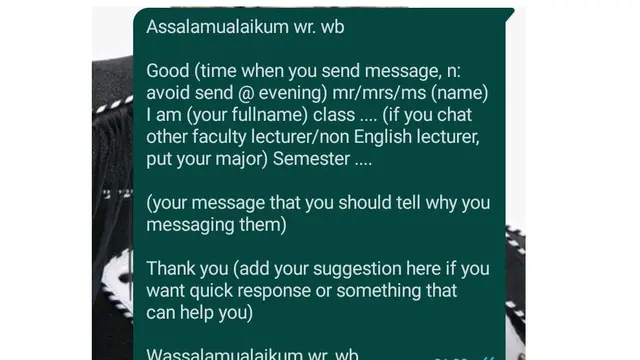 6 Chat Dosen Beri Tahu Format Kirim Pesan Ini Bikin Mahasiswa Tepuk Jidat