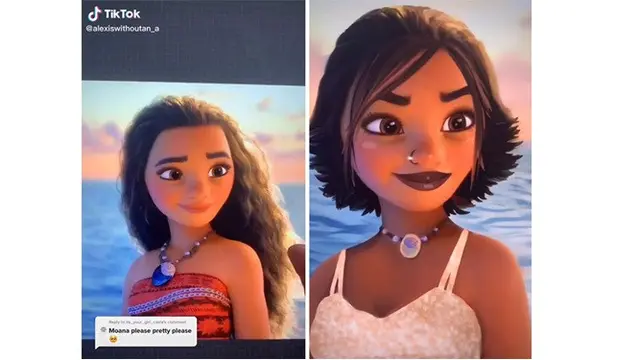 7 Ilustrasi Karakter Puteri Disney saat Tampil Edgy, Beda Banget