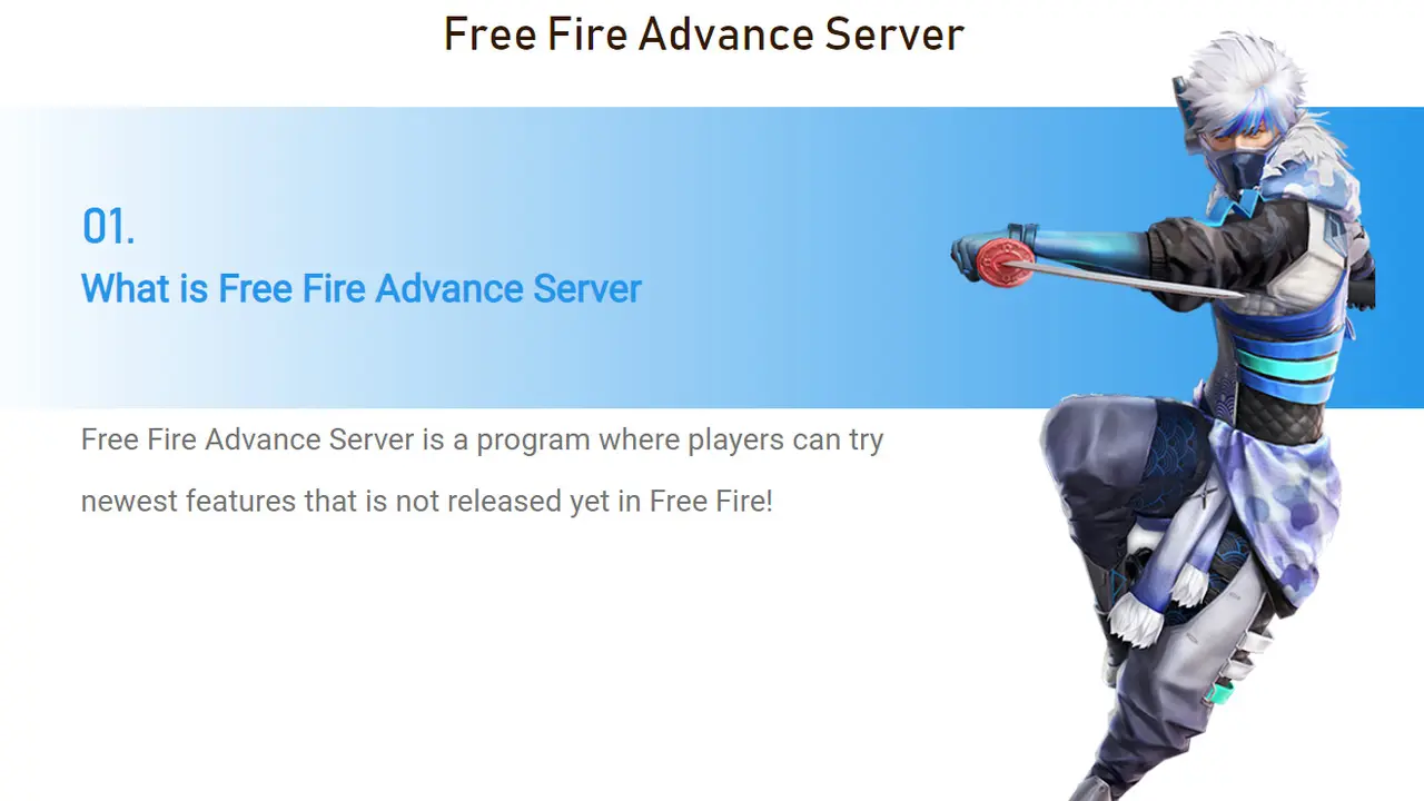 Free Fire Advance Server