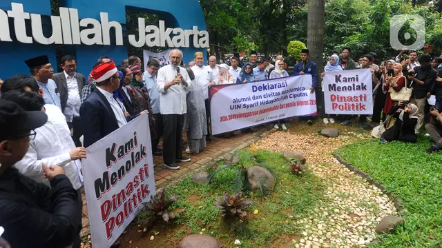 Sivitas Akademika dan Alumni UIN Syarif Hidayatullah Sampaikan Seruan Ciputat