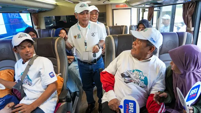 BRI Group Berangkatkan 12.173 Orang Mudik Asyik Bersama BUMN 2024
