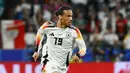 Leroy Sane saat ini bermain untuk raksasa Bundesliga Bayern Munchen.
Sama seperti Kai Harvetz, Sane juga mempunyai harga pasar sebesar 70 juta euro. (AFP/Fabrice Coffrini)