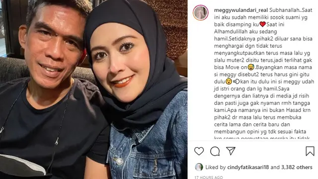 Meggy Wulandari (Foto: Instagram/@meggywulandari_real)