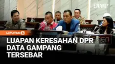 Komisi XI Dewan Perwakilan Rakyat (DPR) menggelar Rapat Kerja (Raker) dengan Otoritas Jasa Keuangan (OJK) di Gedung Parlemen, Kamis (22/1). Anggota Komisi XI DPR RI, Wihadi Wiyanto mencecar OJK terkait mudahnya data tersebar.