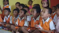 Anak-anak di TK Tambak Sari Terlibat Aktif dalam Program Peningkatan Kesehatan GIzi dan Mulut
