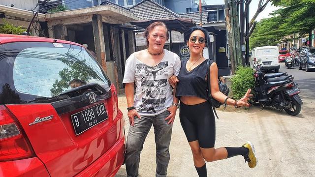 Beben Jazz dan Inna Kamarie. (Foto: Instagram @bebenjazz)