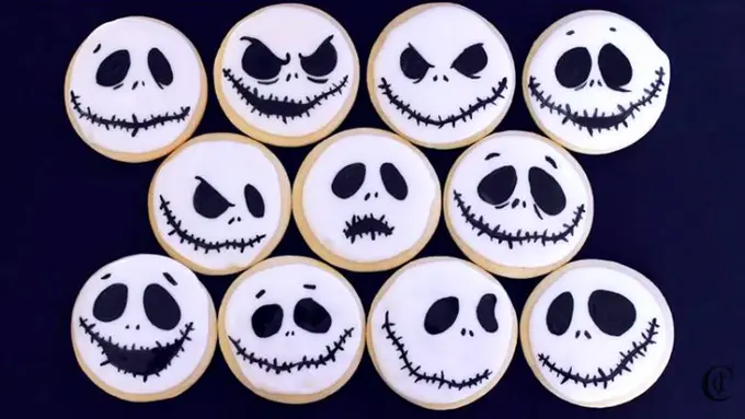 Kue Kering Motif Halloween Untuk Sambut Bulan Kebangkitan Arwah