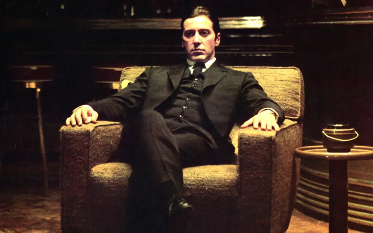 Al Pacino saat memerankan bos mafia The Godfather (Pinterest)