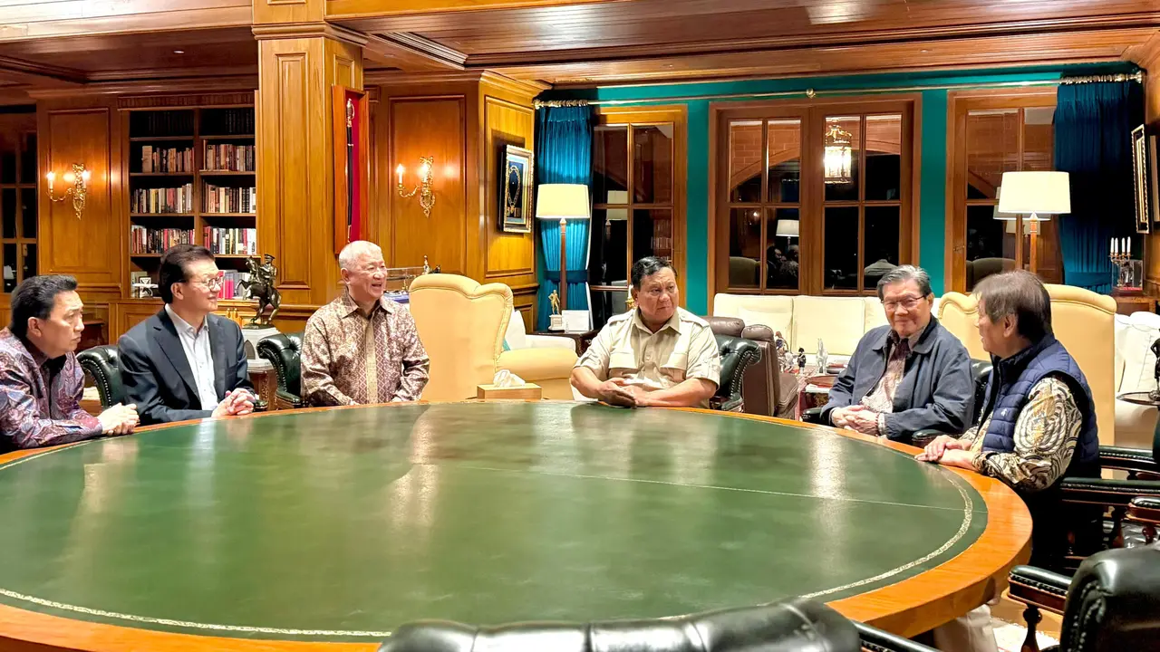 Presiden Prabowo gelar pertemuan dengan pengusaha besar. (Biro Pers Istana)