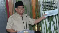 Prabowo Subianto. (Liputan6.com/Helmi Fithriansyah)