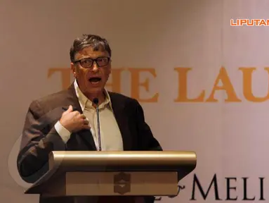 [FOTO] Kunjungi Indonesia, Bill Gates Ajak Pengusaha Beramal