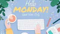 Ilustrasi kata-kata ucapan, hari Senin. (Photo on Freepik)