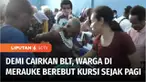 Sejak pagi, warga sudah memenuhi Kantor Pos Merauke, Papua. Mereka menunggu giliran untuk mendapat bantuan pangan non tunai, sebesar Rp 200 ribu, yang dibayar 3 bulan sekaligus.