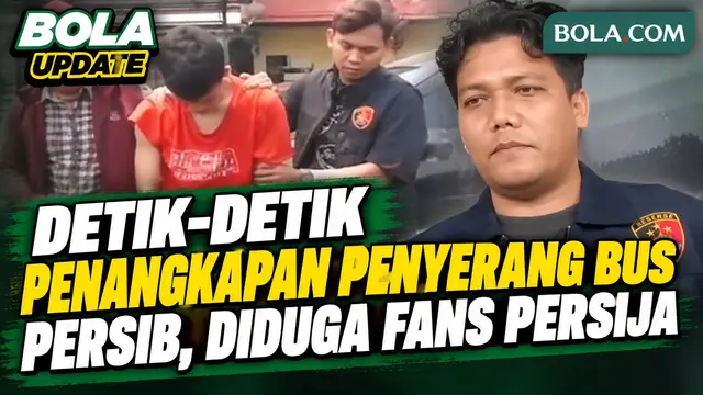 Polisi Blak-blakan Detik-Detik Penangkapan Penyerang Bus Persib, Diduga Suporter Persija
