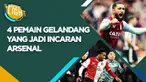 Berita video, spotlight kali ini membahas 4 pemain gelandang yang jadi incaran Arsenal.