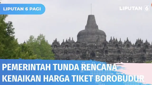 VIDEO: Hasil Pertemuan Ganjar dan Luhut: Rencana Kenaikan Harga Tiket Masuk Borobudur Ditunda