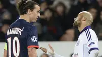 Gara-gara Kumis, Ibrahimovic Saling Ejek dengan Pemain Anderlecht