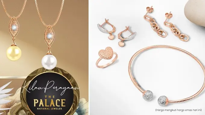 Kilau Perayaan The Palace Jeweler Bagi-Bagi Hadiah Langsung Liontin Berlian Cantik, Mau?